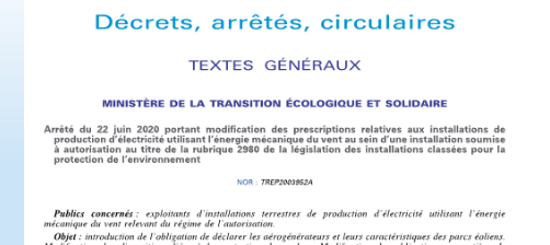 L'INSPECTION DES PALES DEVIENT OBLIGATOIRE TOUS LES 6 MOIS !