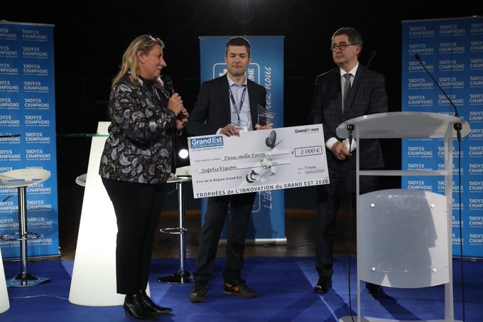 TROPHÉE DE L'INNOVATION GRAND EST POUR SUPAIRVISION